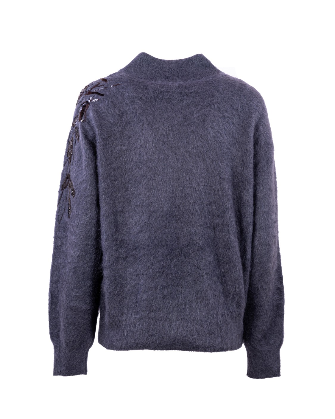 shop BRUNELLO CUCINELLI Saldi Pull: Brunello Cucinelli maglia in mohair, lana e seta con Dazzling Ramage Embroidery.
Collo alto.
Spalla abbassata.
Manica ampia.
Maglia rasata.
Composizione: 28% MOHAIR, 26% LANA VERGINE, 20% POLIAMMIDE, 13% CASHMERE, 8% LANA, 5% SETA.
Fabbricato in Italia.. MBP143704-C8901 number 484145